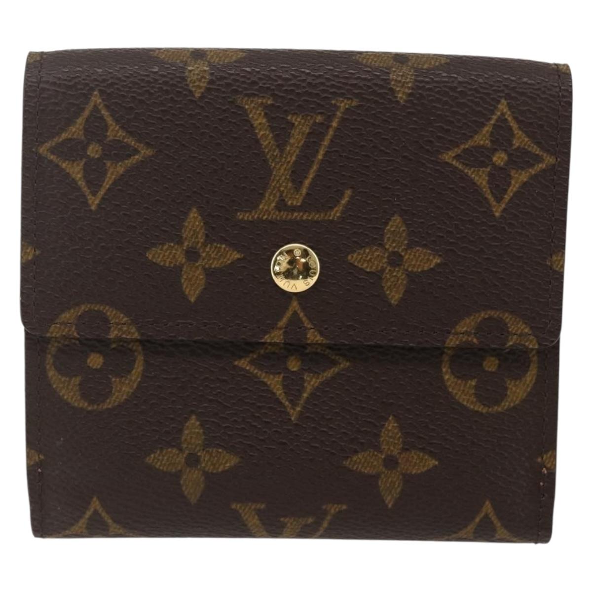 LOUIS VUITTON Porte Monnaie Bier Cartes Crdit Wallet M61652 LV Auth am10084V