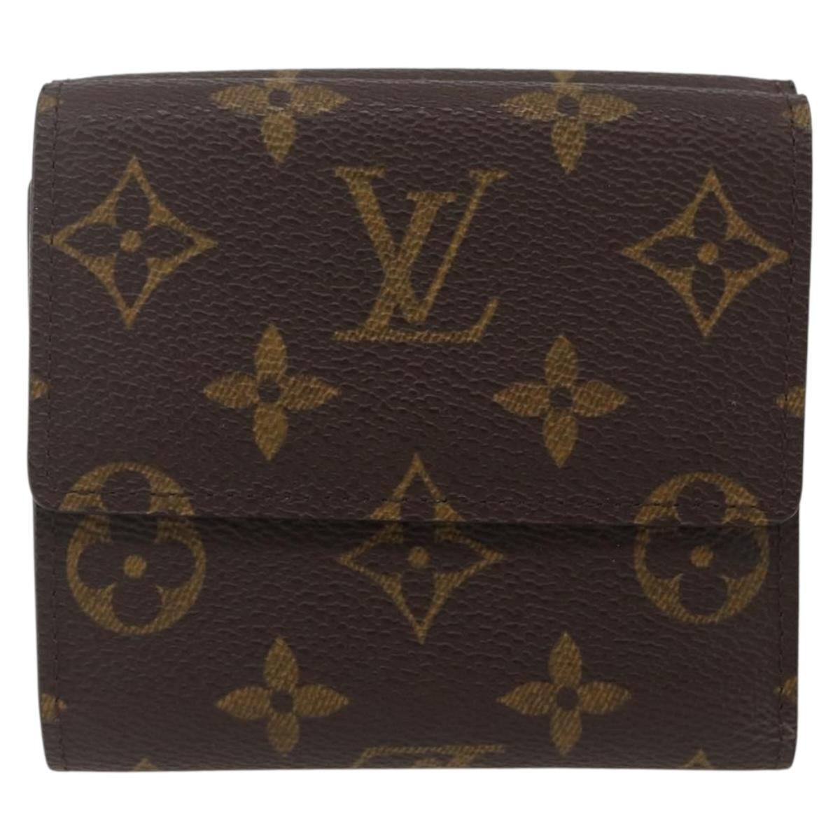 LOUIS VUITTON Porte Monnaie Bier Cartes Crdit Wallet M61652 LV Auth am10084V