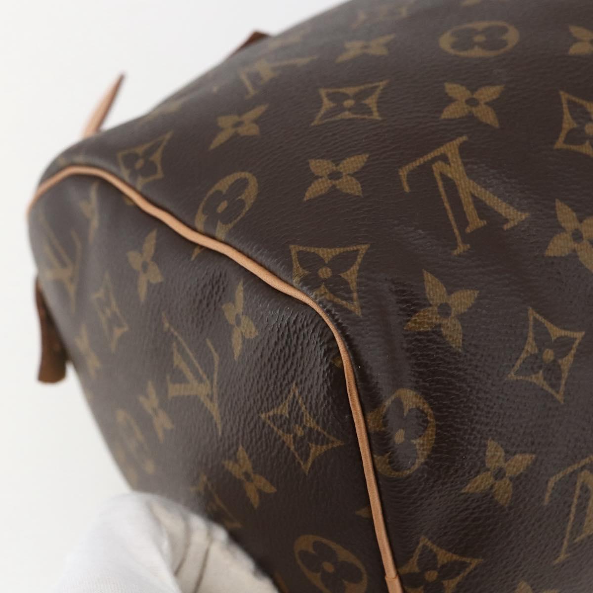 LOUIS VUITTON Monogram Speedy 25 Hand Bag M41528 LV Auth am10087V