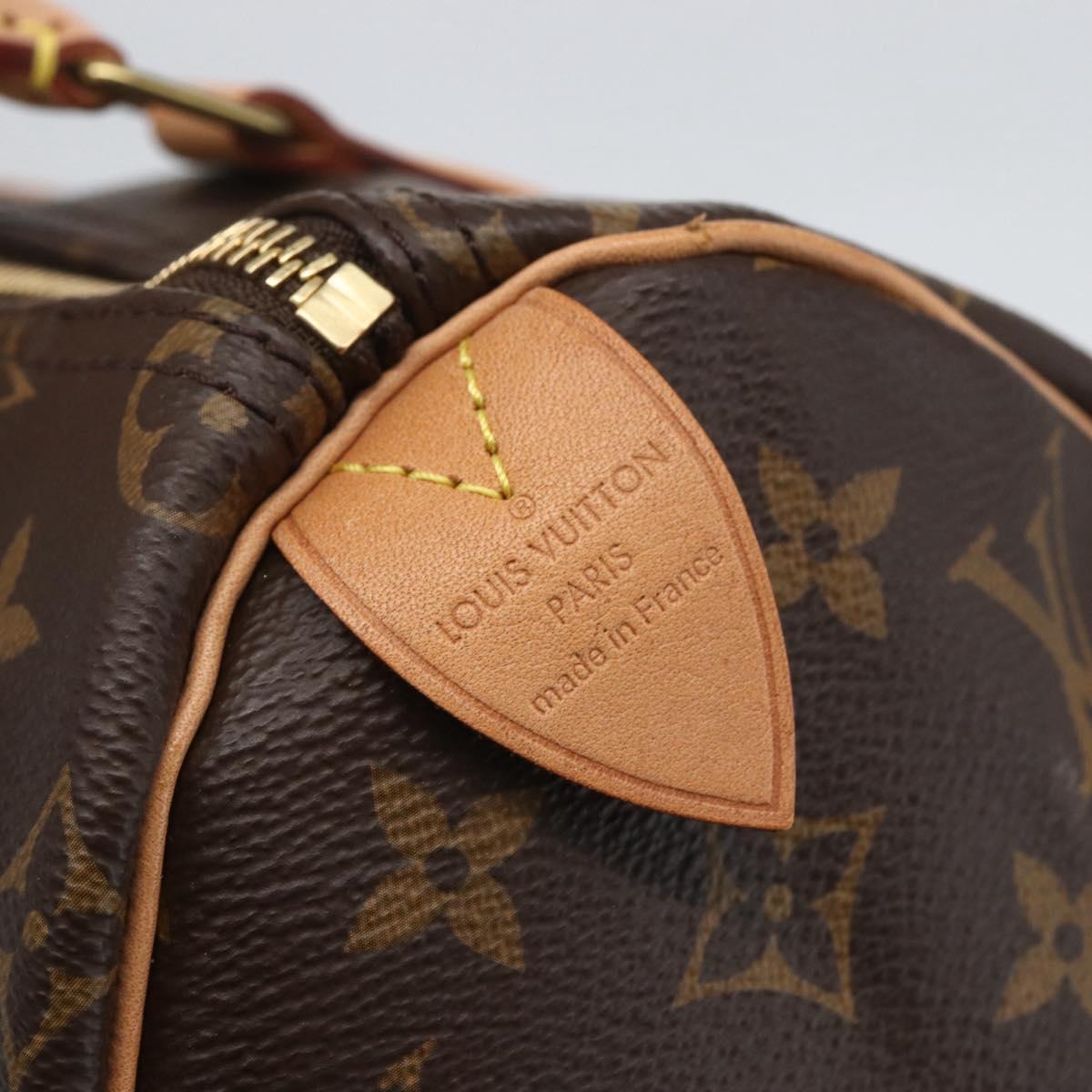 LOUIS VUITTON Monogram Speedy 25 Hand Bag M41528 LV Auth am10087V