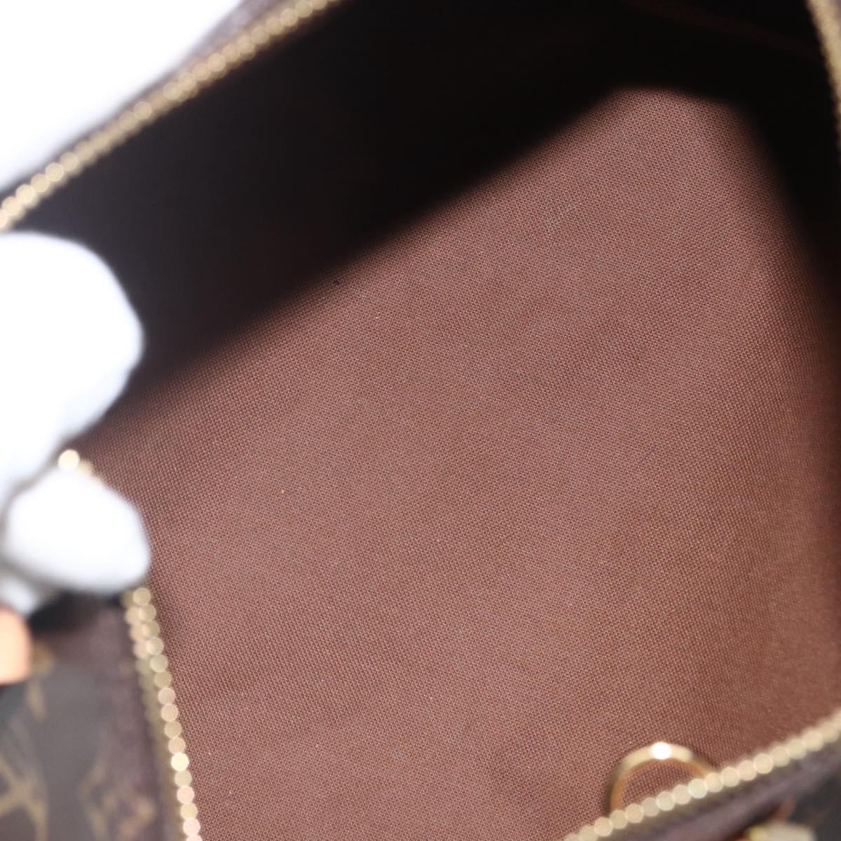 LOUIS VUITTON Monogram Speedy 25 Hand Bag M41528 LV Auth am10087V