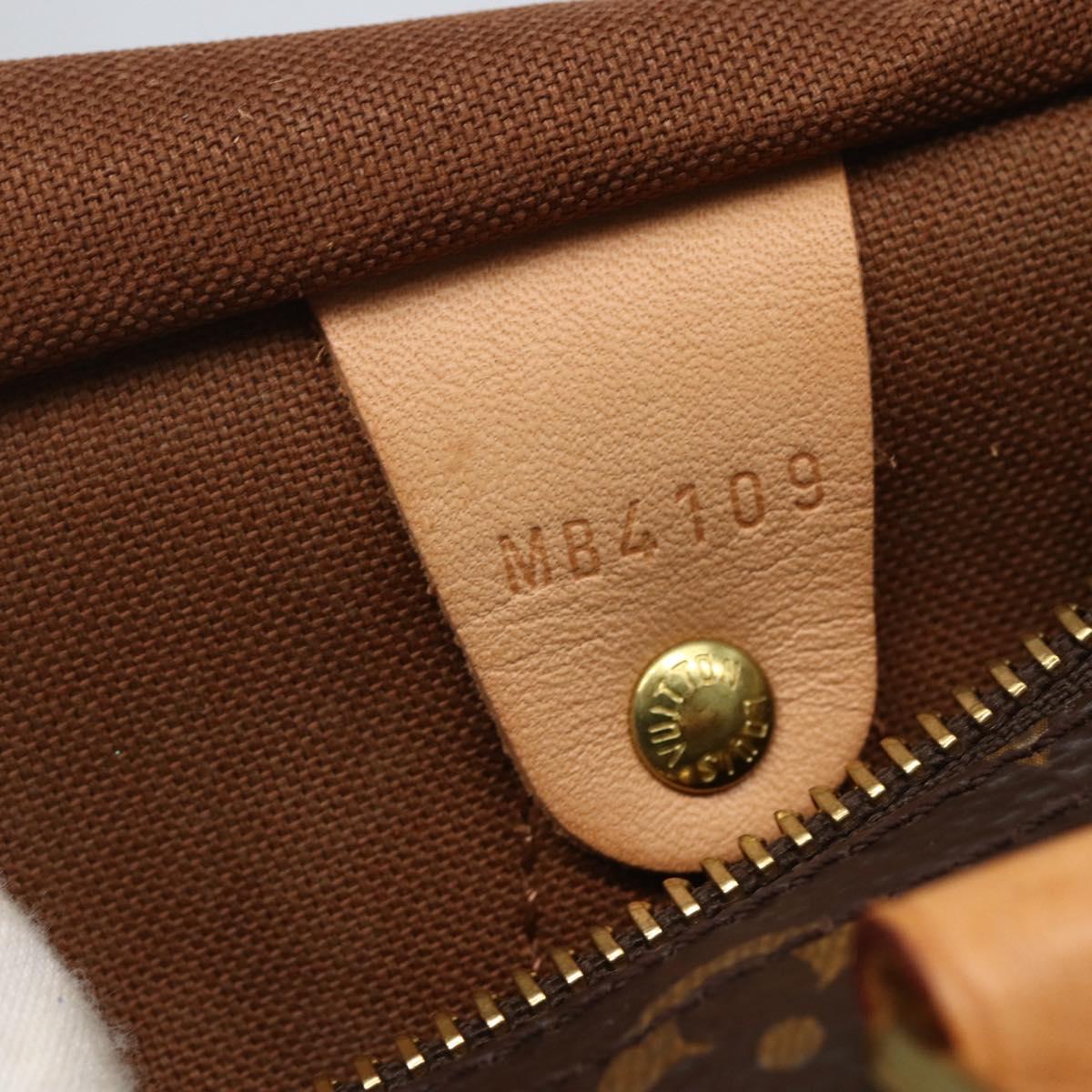 LOUIS VUITTON Monogram Speedy 25 Hand Bag M41528 LV Auth am10087V