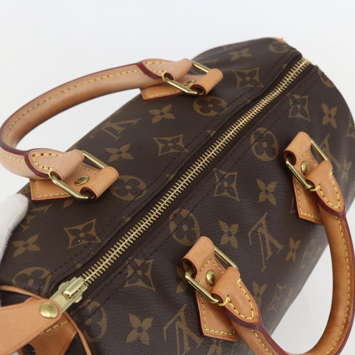 LOUIS VUITTON Monogram Speedy 25 Hand Bag M41528 LV Auth am10087V