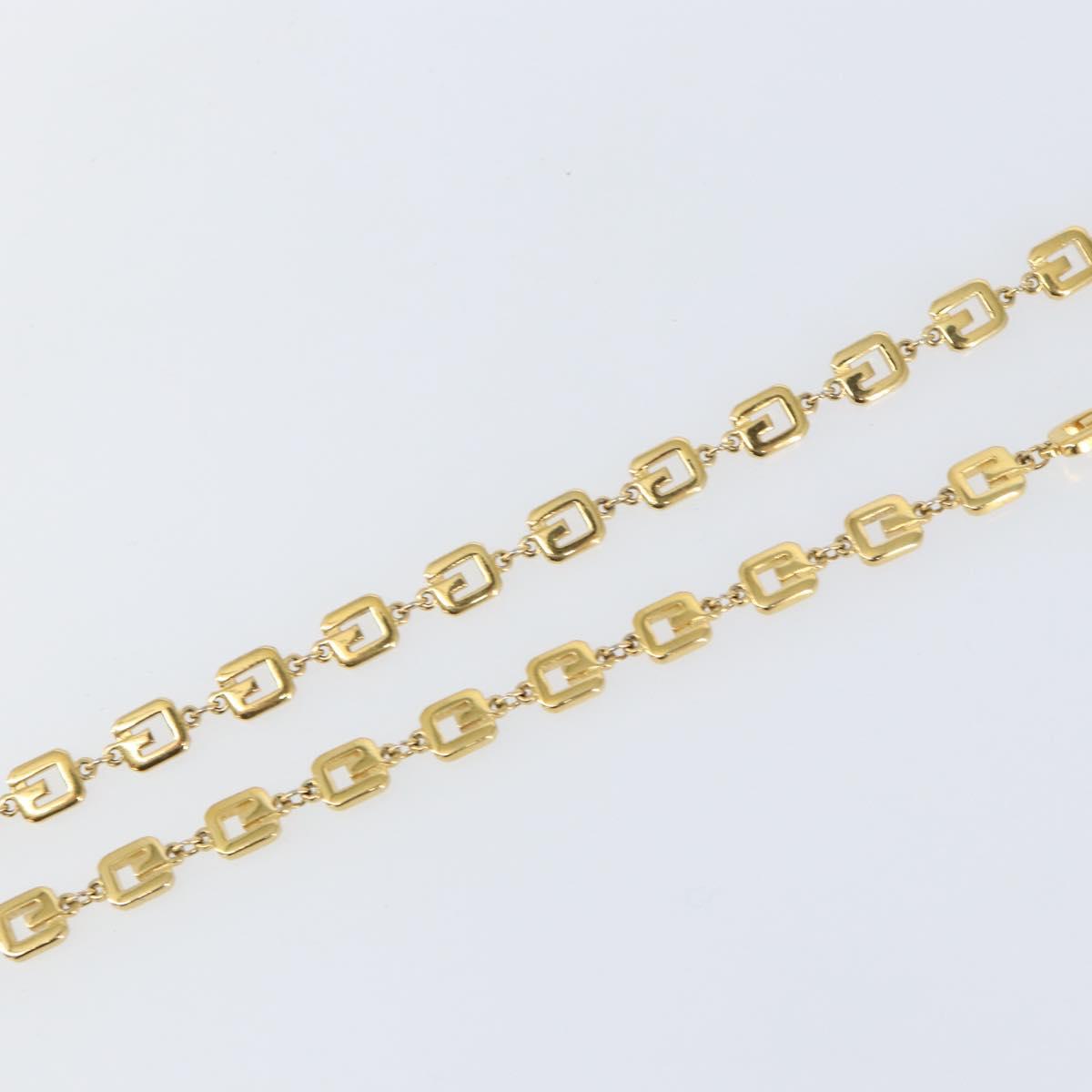 GIVENCHY Necklace metal Gold Tone Auth am10096