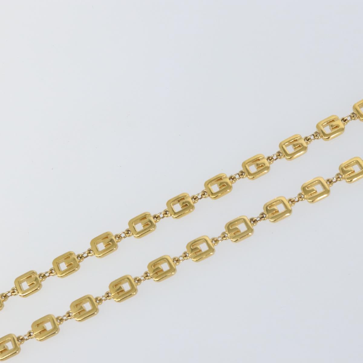 GIVENCHY Necklace metal Gold Tone Auth am10096
