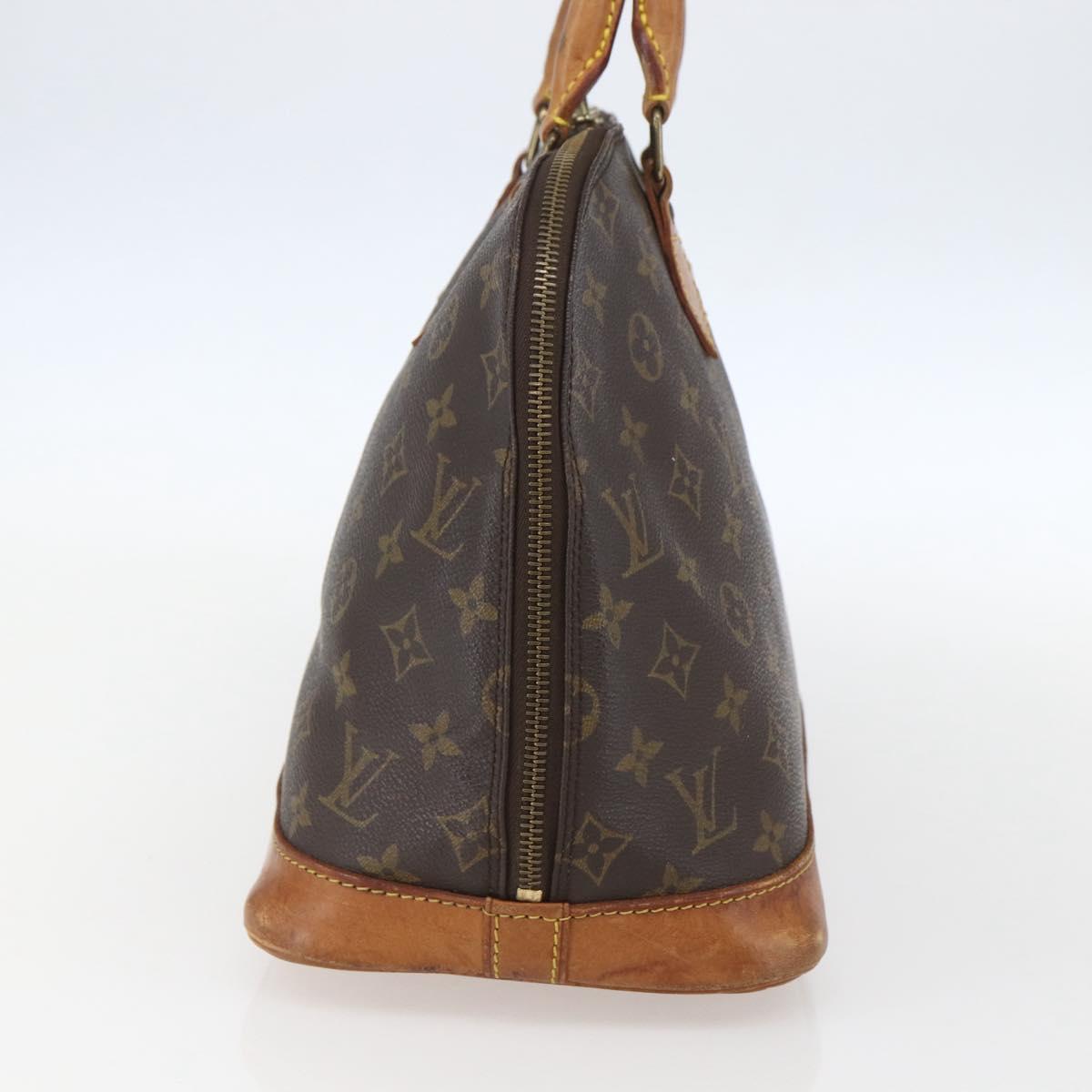LOUIS VUITTON Monogram Alma Hand Bag M51130 LV Auth am10119