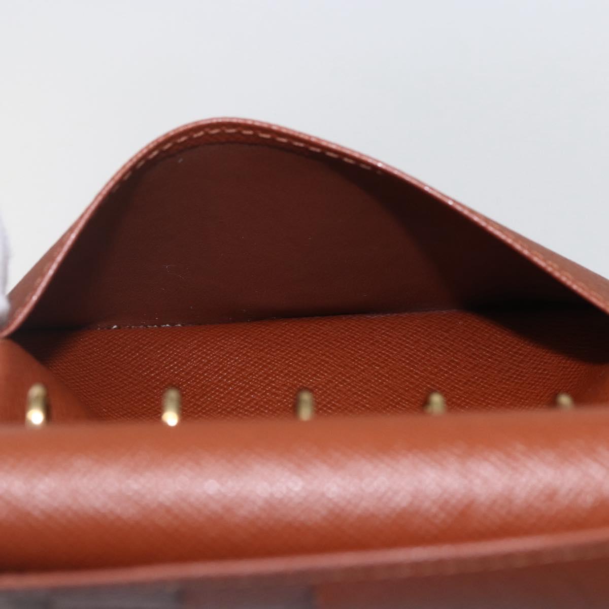 LOUIS VUITTON Monogram Agenda PM Day Planner Cover R20005 LV Auth am10153