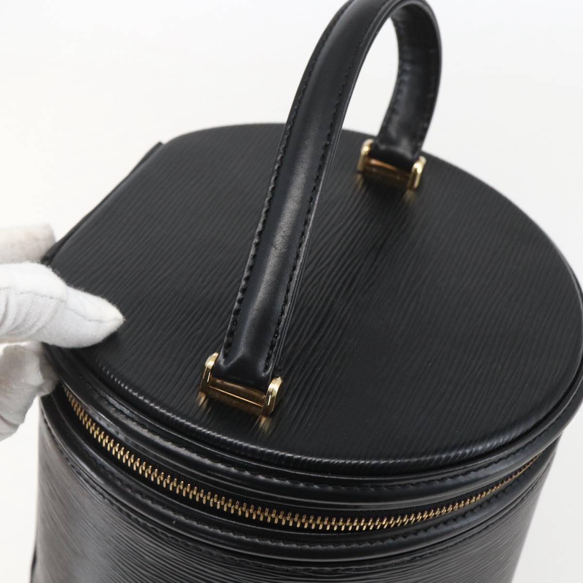 LOUIS VUITTON Epi Cannes Hand Bag Black M48032 LV Auth am10164