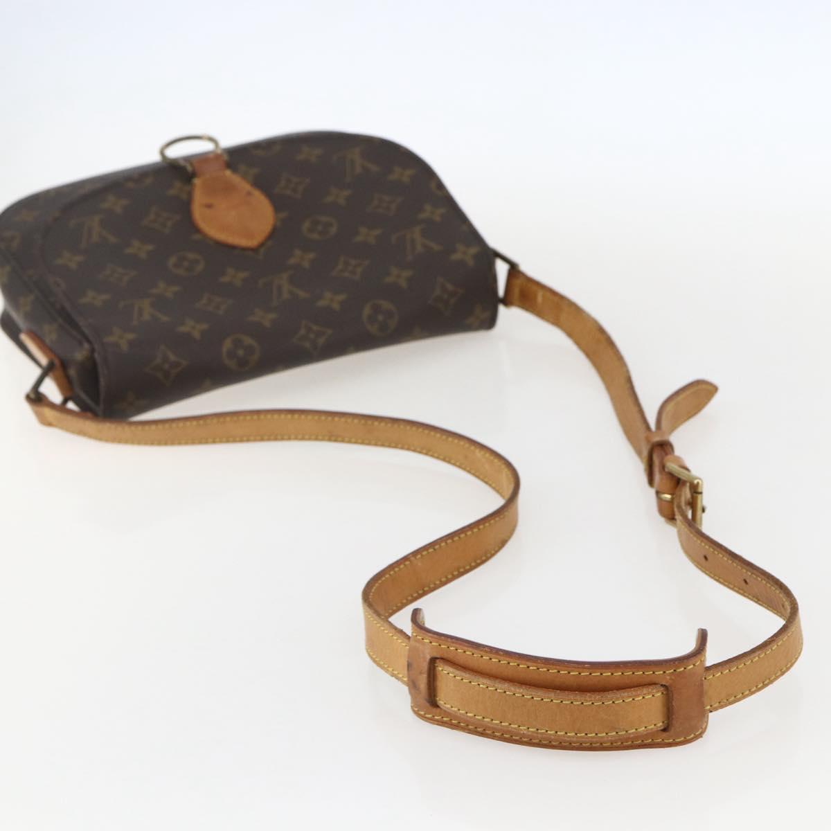 LOUIS VUITTON Monogram Saint Cloud GM Shoulder Bag M51242 LV Auth am10169