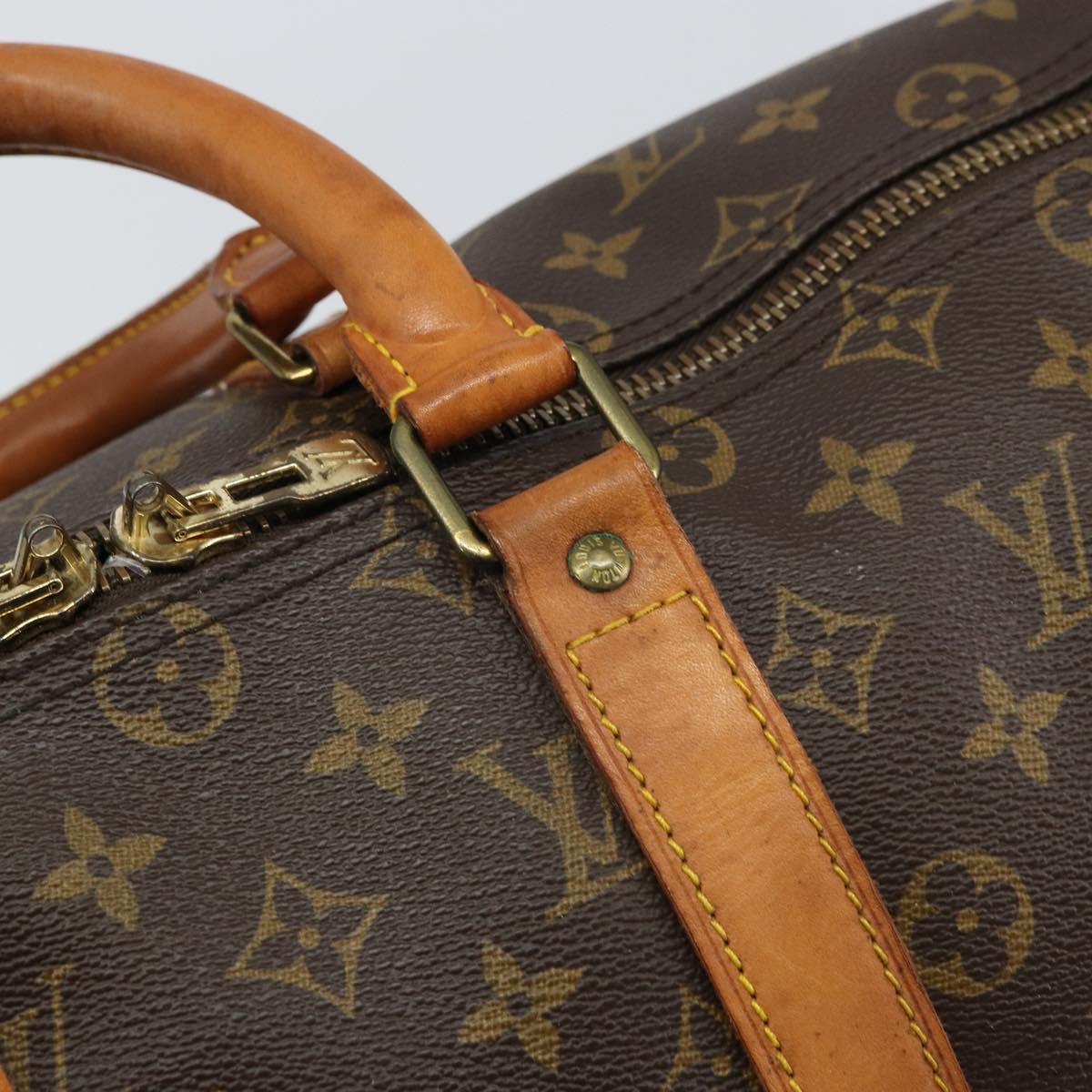 LOUIS VUITTON Monogram Keepall 45 Boston Bag M41428 LV Auth am10178