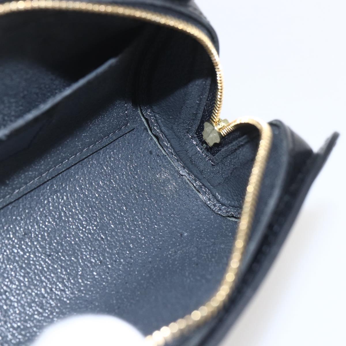 LOUIS VUITTON Epi Dauphine PM Pouch Black M48442 LV Auth am10195