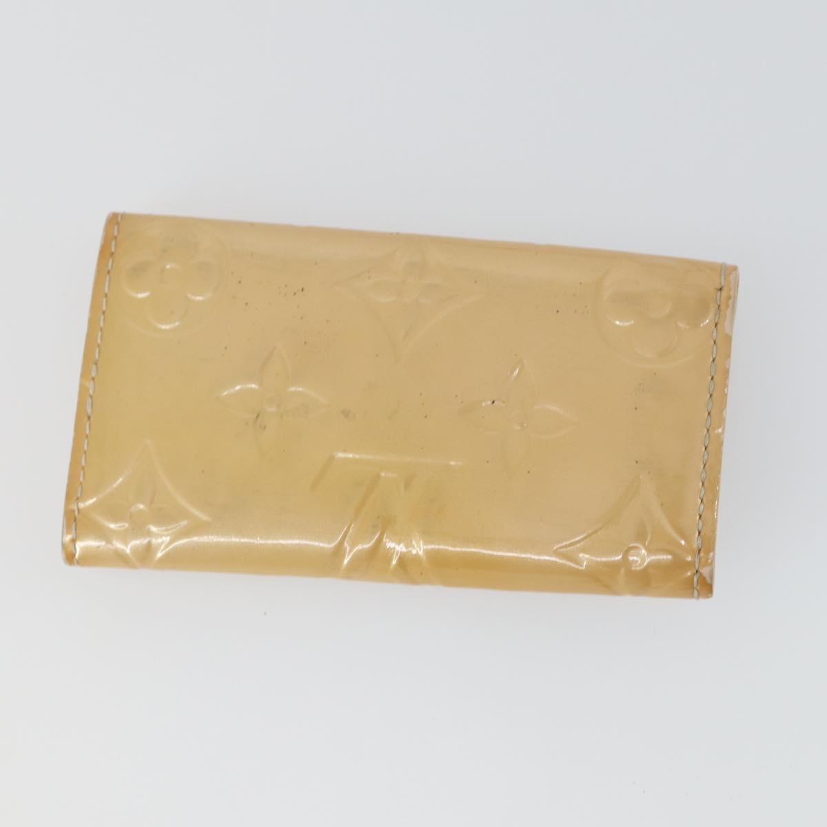 LOUIS VUITTON Epi Vernis Pass Case Key Case Wallet 5 Set Orange LV Auth am10223