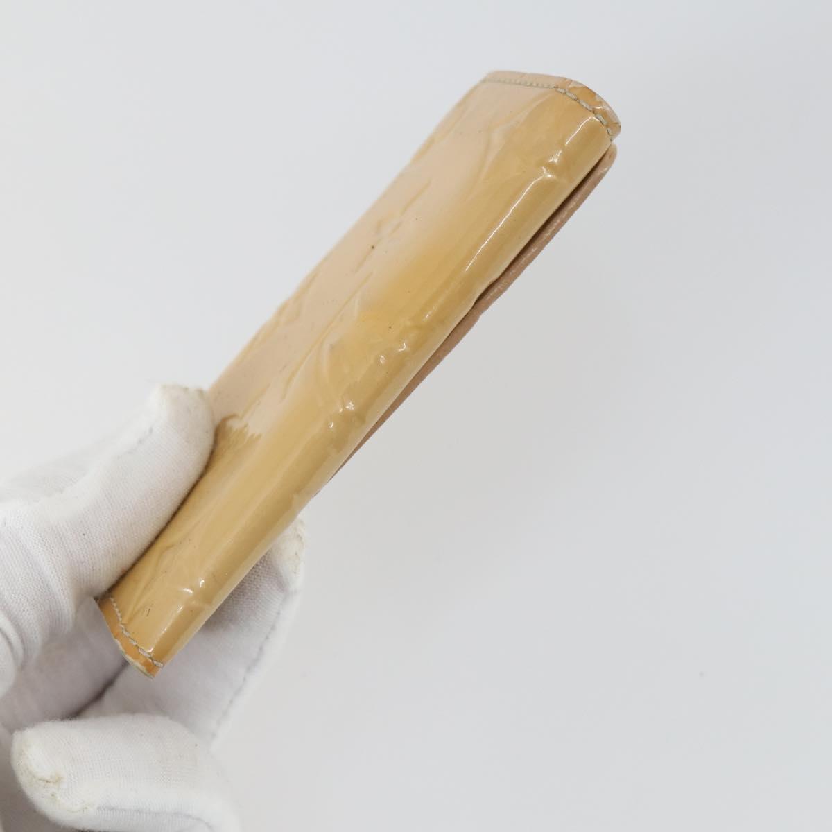 LOUIS VUITTON Epi Vernis Pass Case Key Case Wallet 5 Set Orange LV Auth am10223