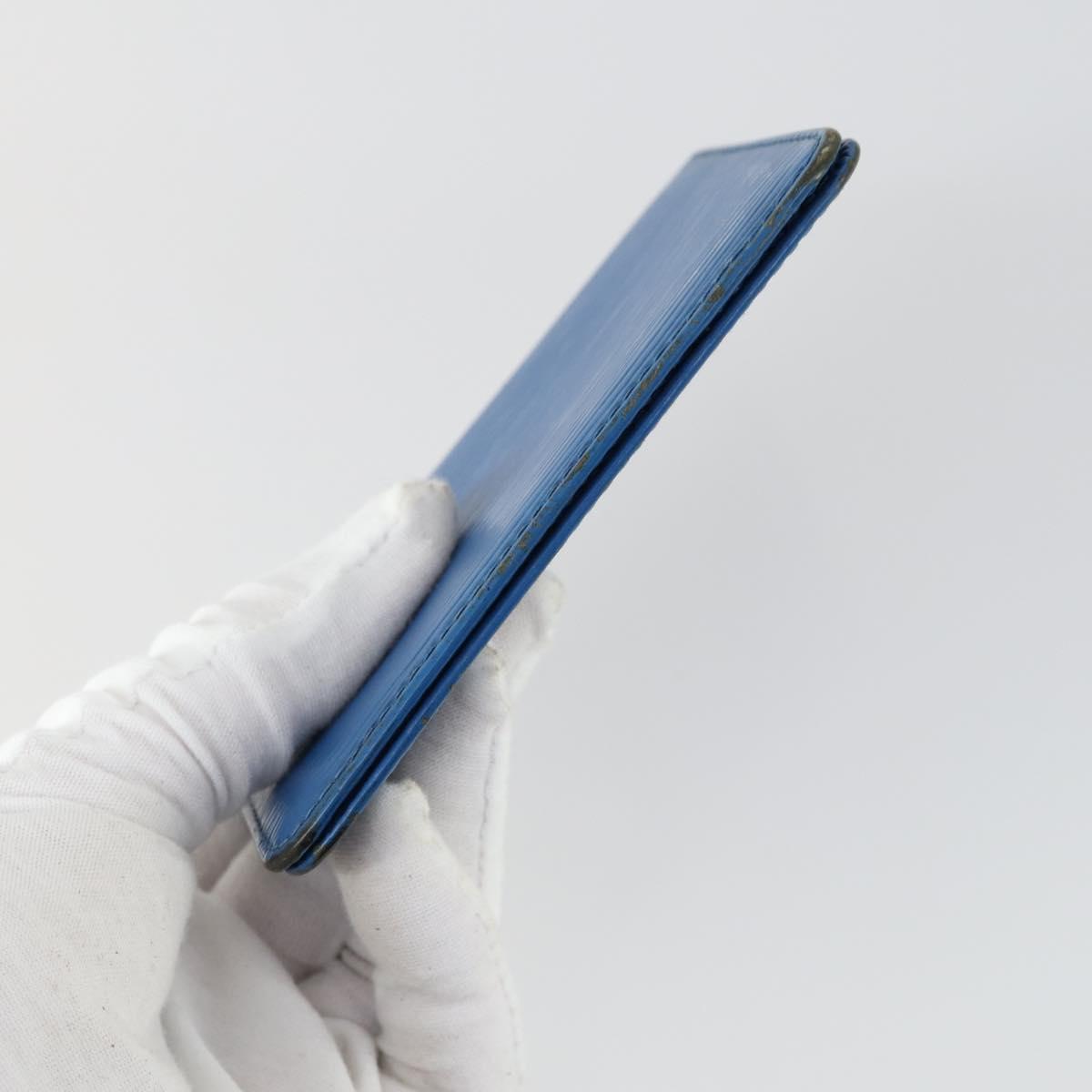 LOUIS VUITTON Epi Vernis Pass Case Key Case Wallet 5 Set Orange LV Auth am10223