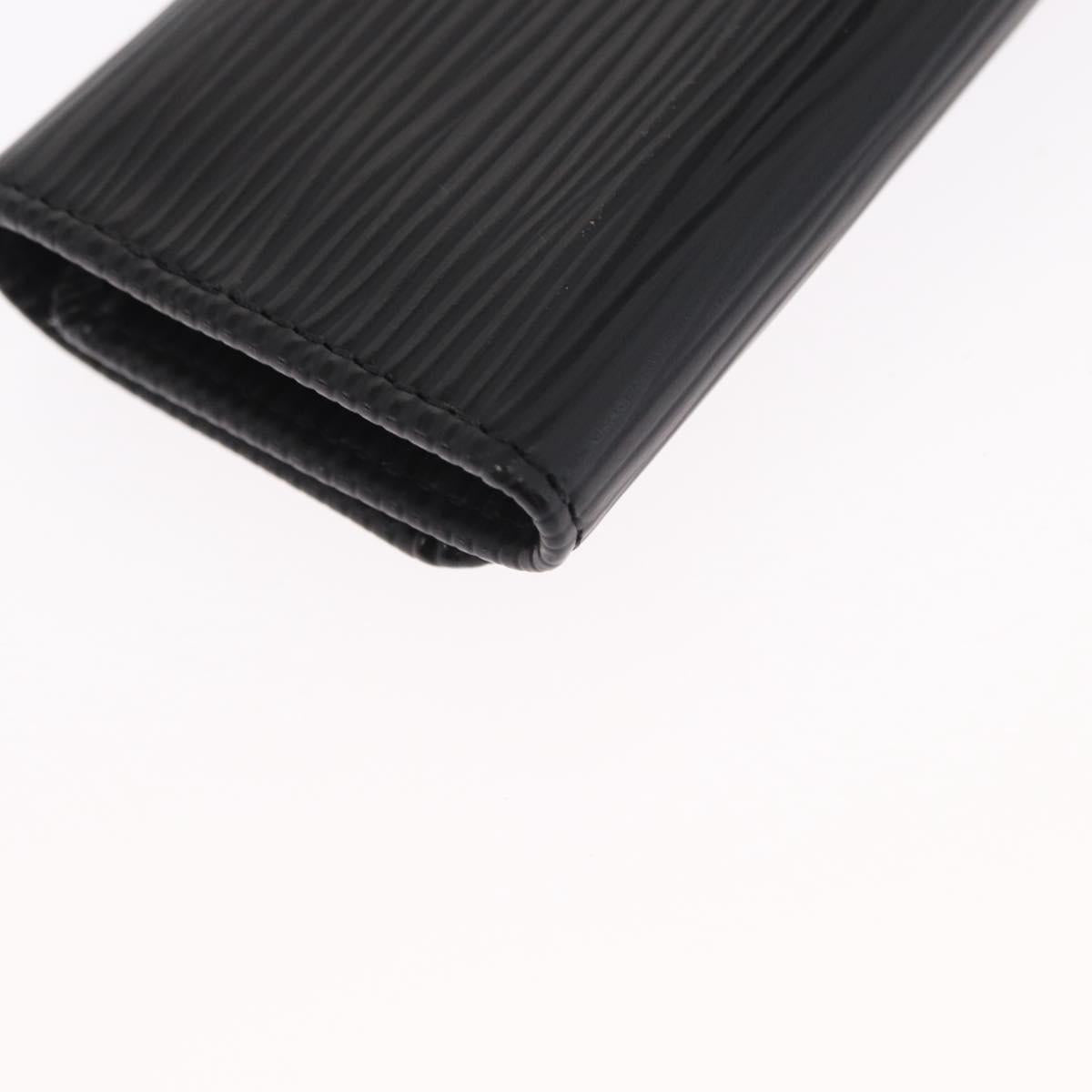 LOUIS VUITTON Epi Multicles 4 Key Case Noir M63822 LV Auth am10266V