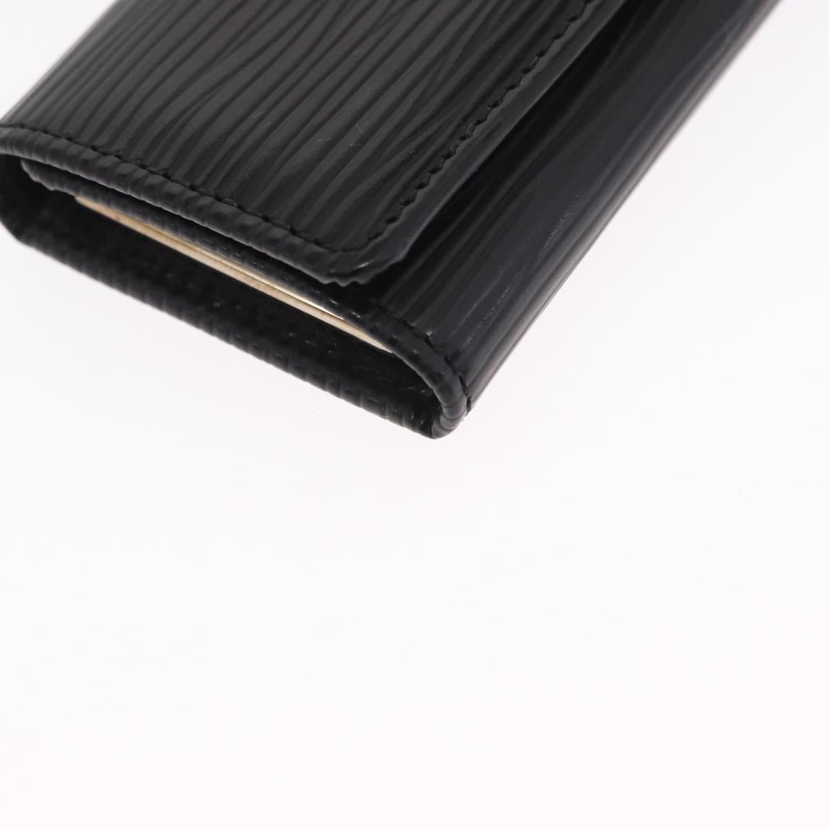 LOUIS VUITTON Epi Multicles 4 Key Case Noir M63822 LV Auth am10266V