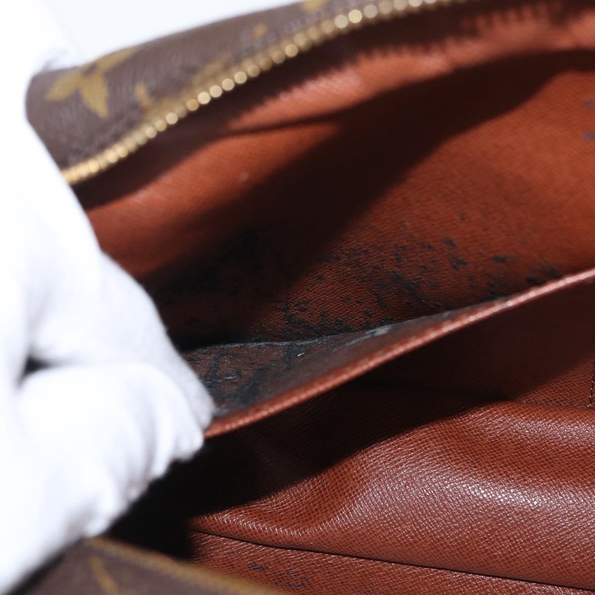 LOUIS VUITTON Monogram Compiegne 28 Clutch Bag M51845 LV Auth am10267
