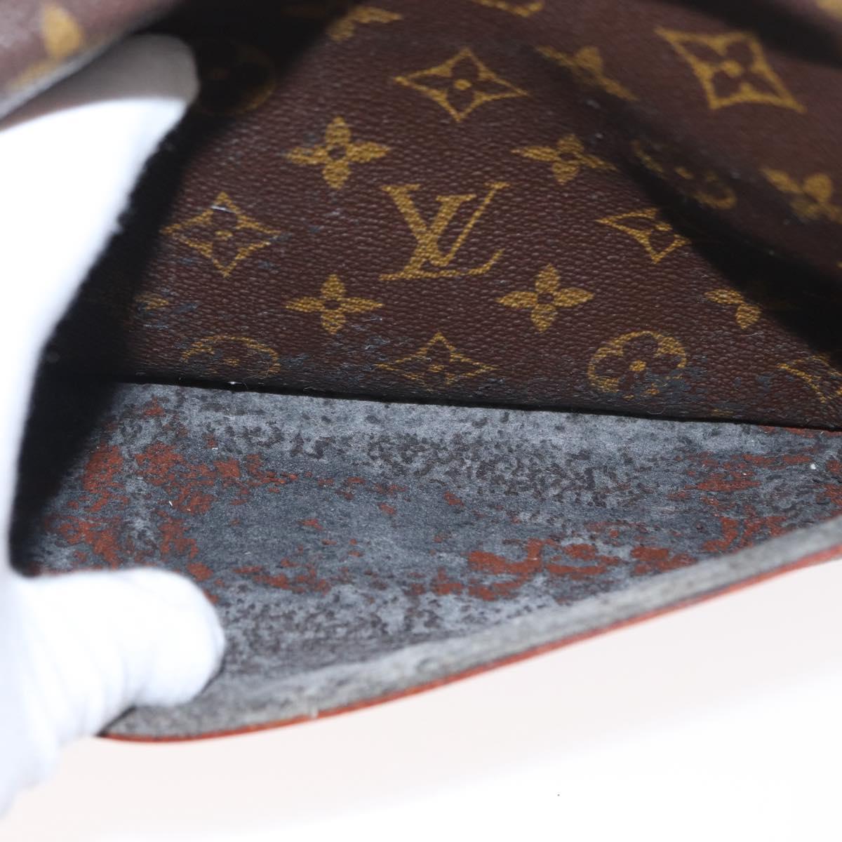 LOUIS VUITTON Monogram Compiegne 28 Clutch Bag M51845 LV Auth am10267