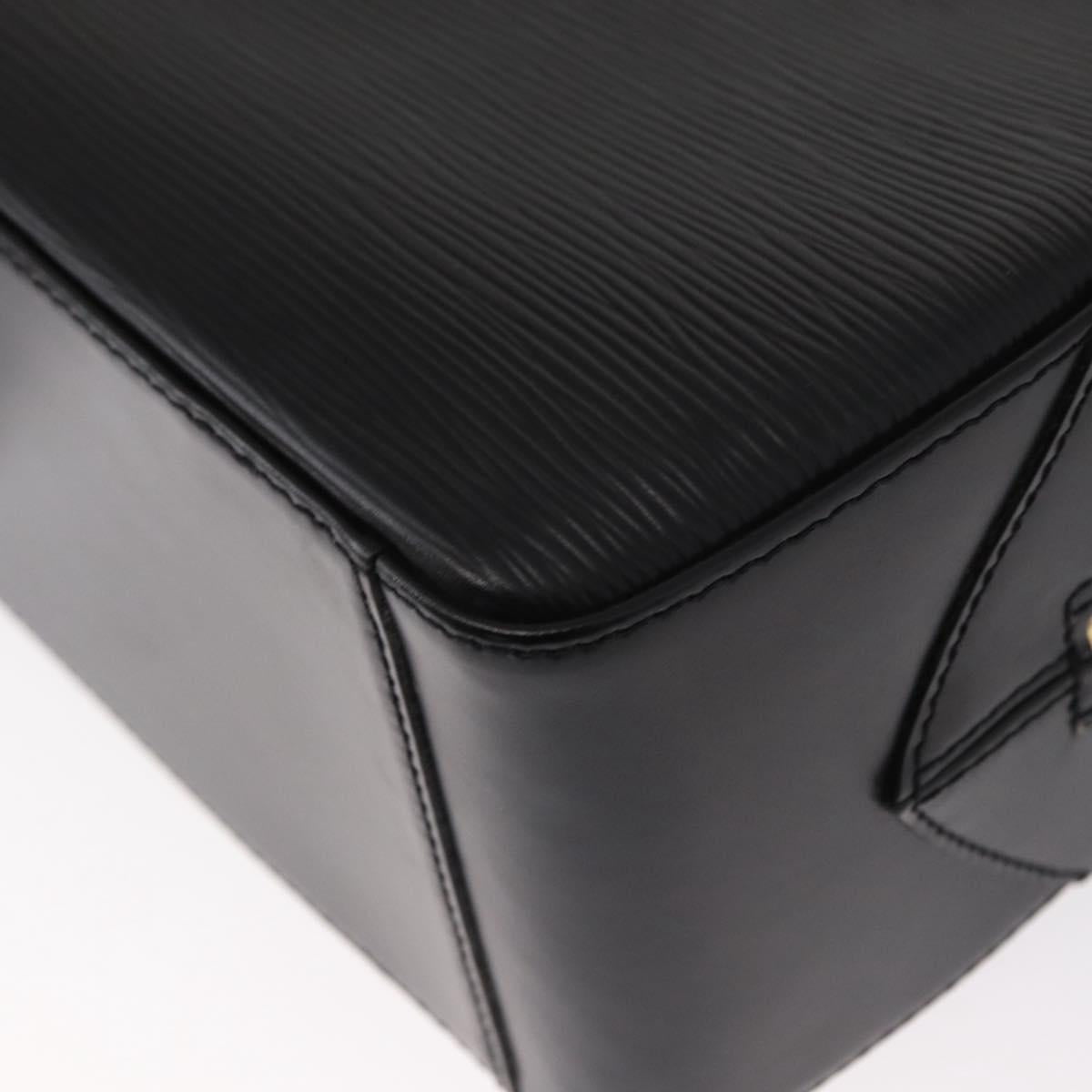 LOUIS VUITTON Epi Sablon Hand Bag Black M52042 LV Auth am10269V
