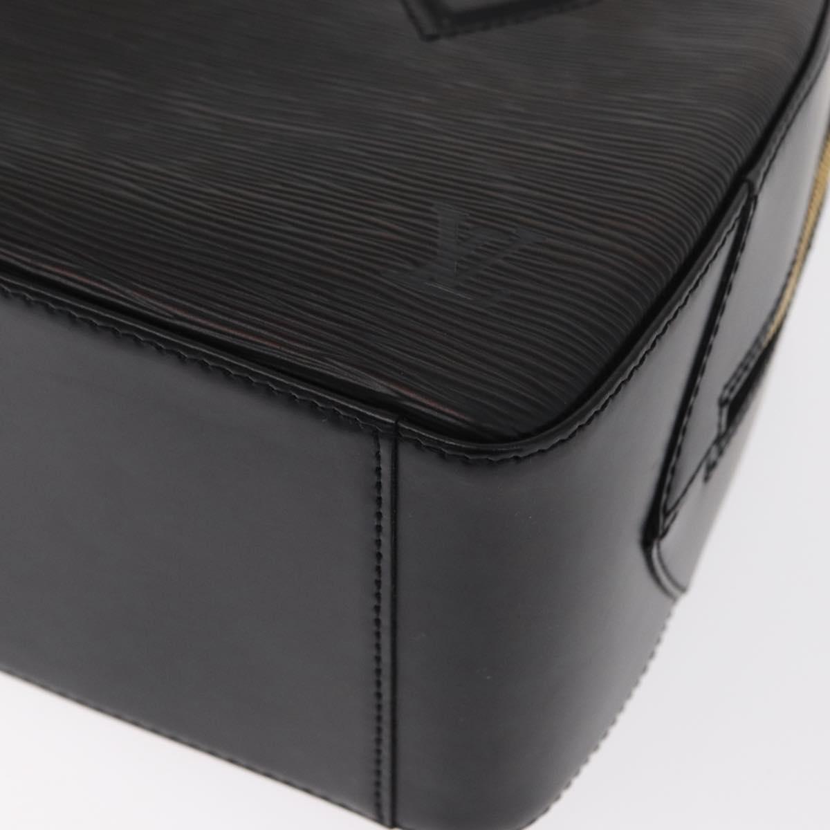 LOUIS VUITTON Epi Sablon Hand Bag Black M52042 LV Auth am10269V