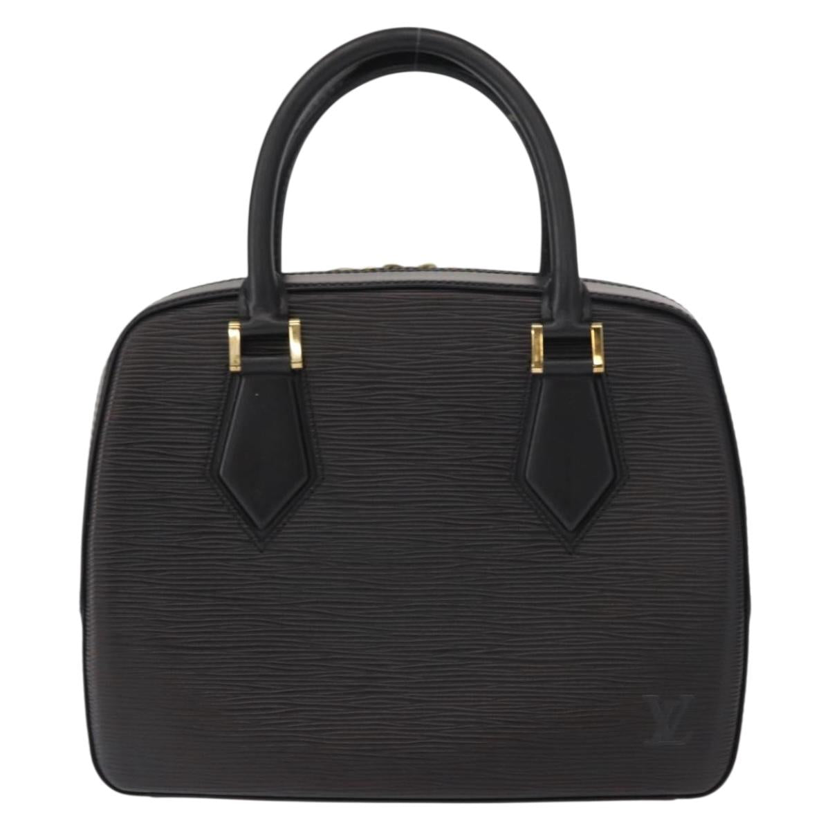 LOUIS VUITTON Epi Sablon Hand Bag Black M52042 LV Auth am10269V