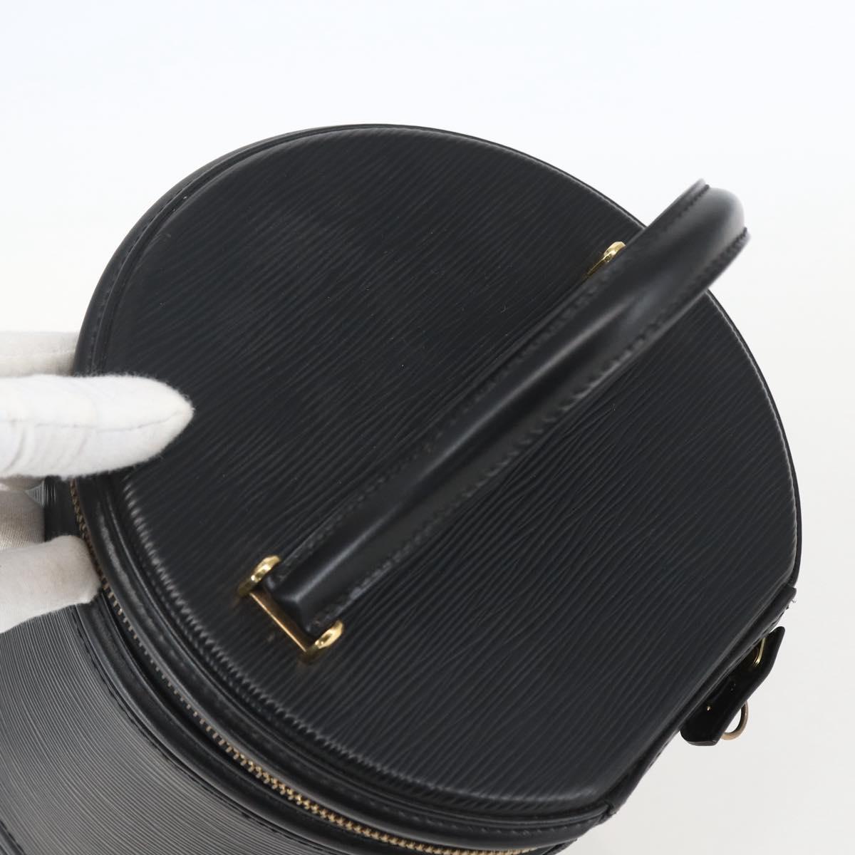 LOUIS VUITTON Epi Cannes Hand Bag Black M48032 LV Auth am10274