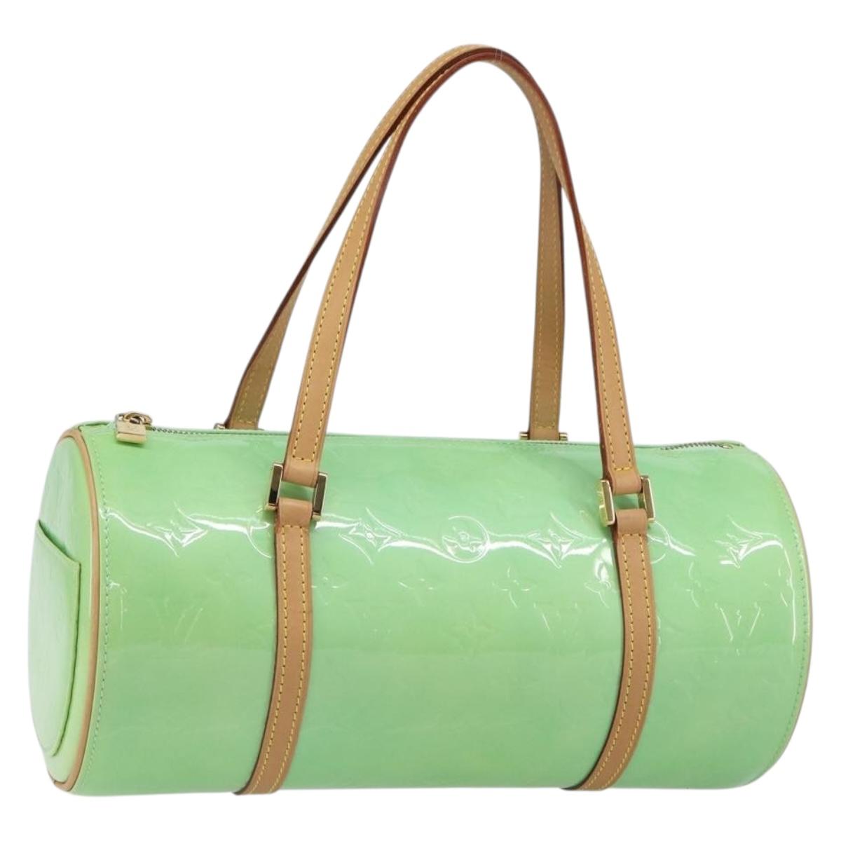 LOUIS VUITTON Monogram Vernis Bedford Hand Bag Peppermint M91309 Auth am10301V