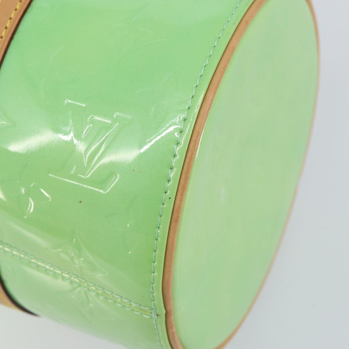 LOUIS VUITTON Monogram Vernis Bedford Hand Bag Peppermint M91309 Auth am10301V