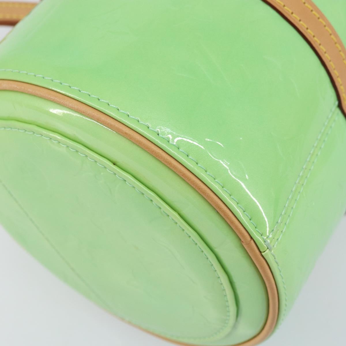 LOUIS VUITTON Monogram Vernis Bedford Hand Bag Peppermint M91309 Auth am10301V