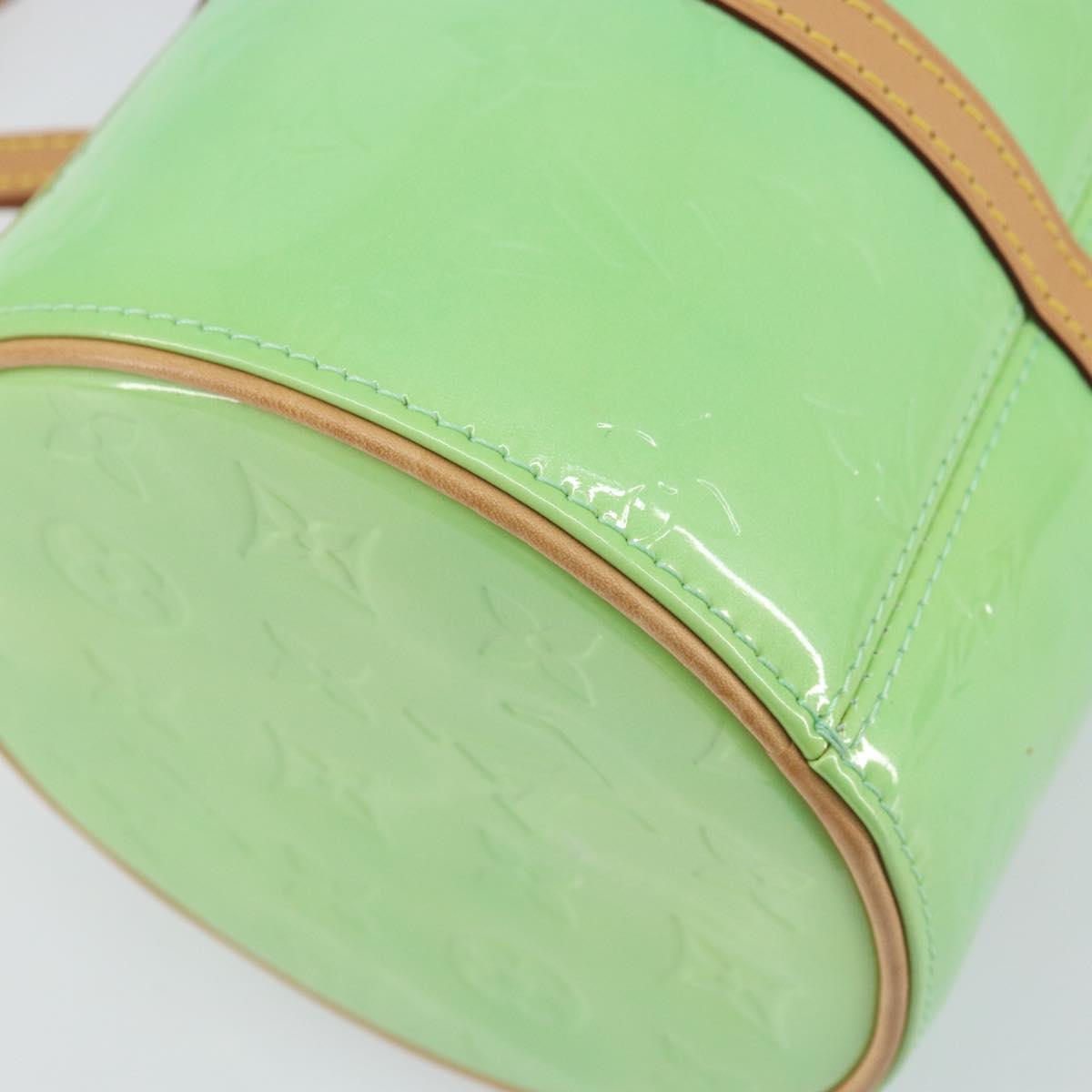 LOUIS VUITTON Monogram Vernis Bedford Hand Bag Peppermint M91309 Auth am10301V