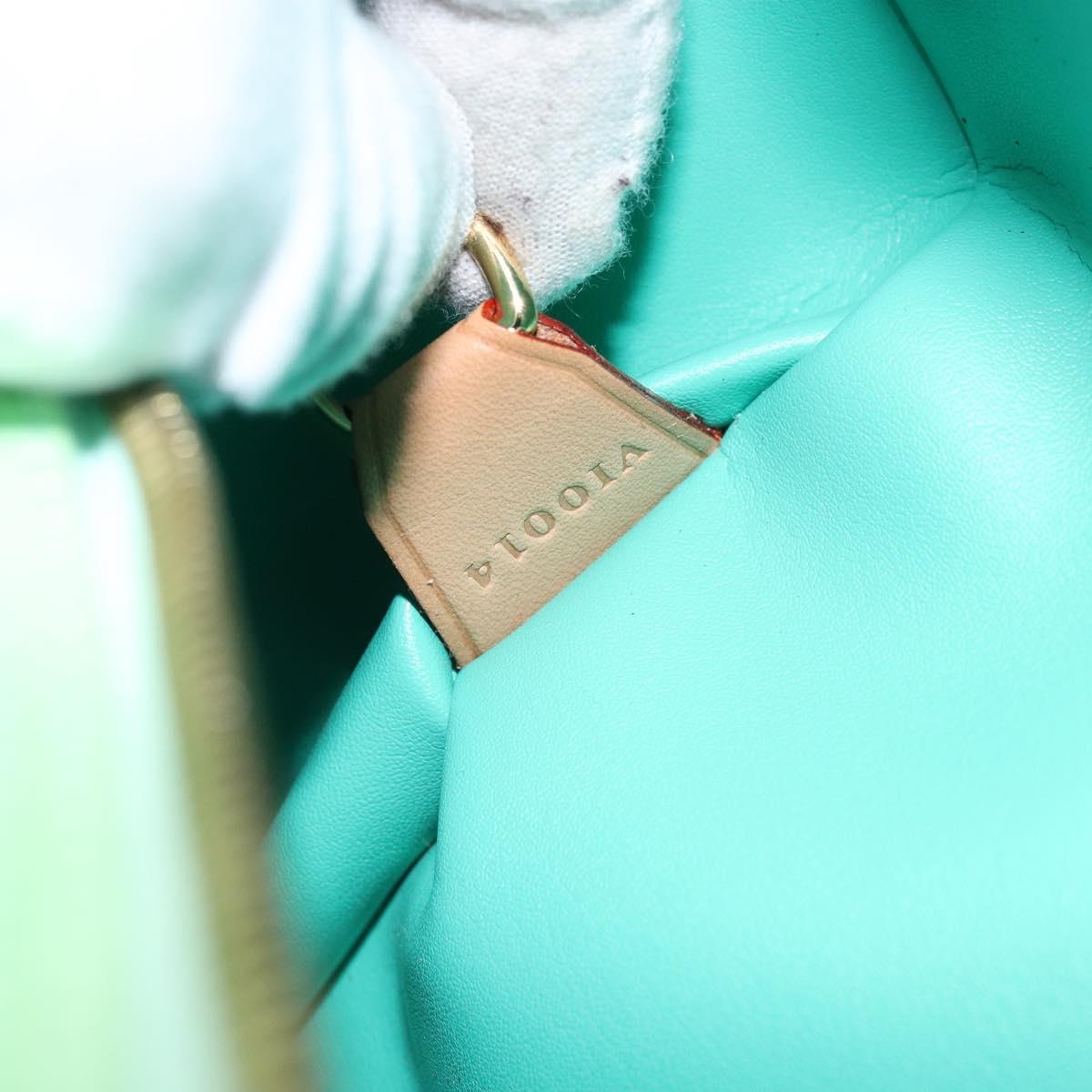 LOUIS VUITTON Monogram Vernis Bedford Hand Bag Peppermint M91309 Auth am10301V