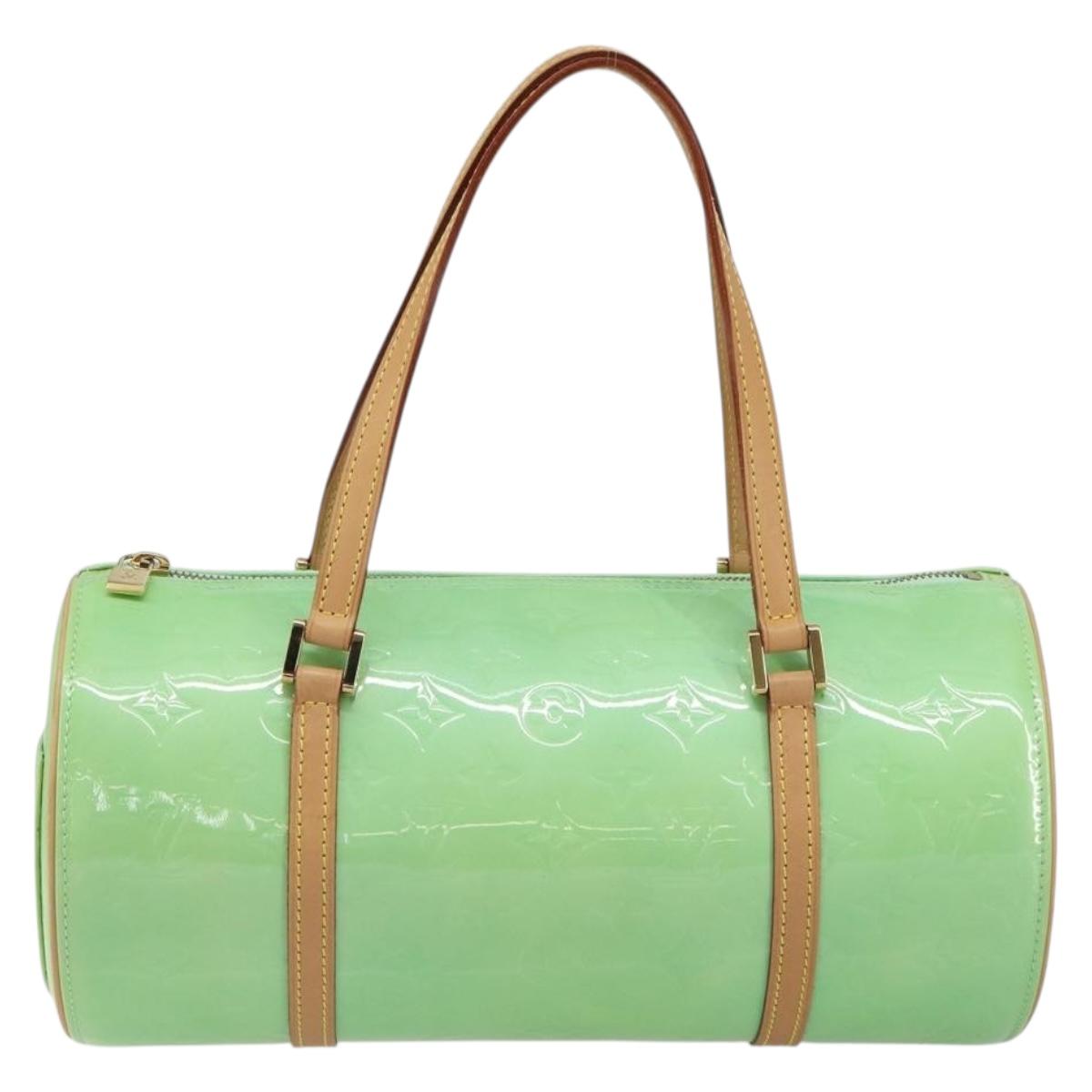 LOUIS VUITTON Monogram Vernis Bedford Hand Bag Peppermint M91309 Auth am10301V