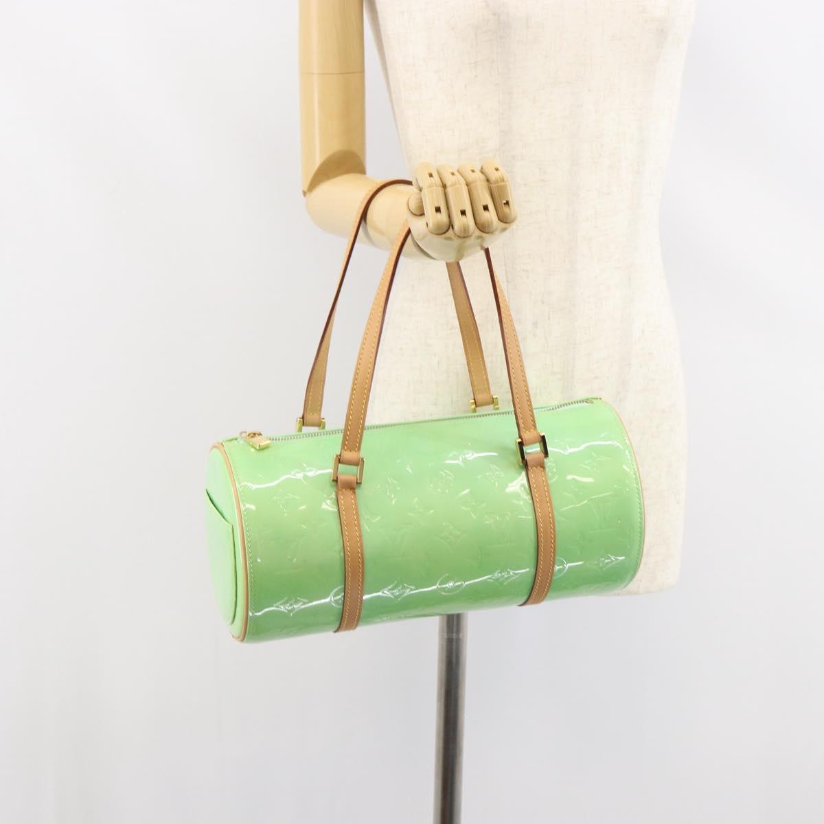 LOUIS VUITTON Monogram Vernis Bedford Hand Bag Peppermint M91309 Auth am10301V