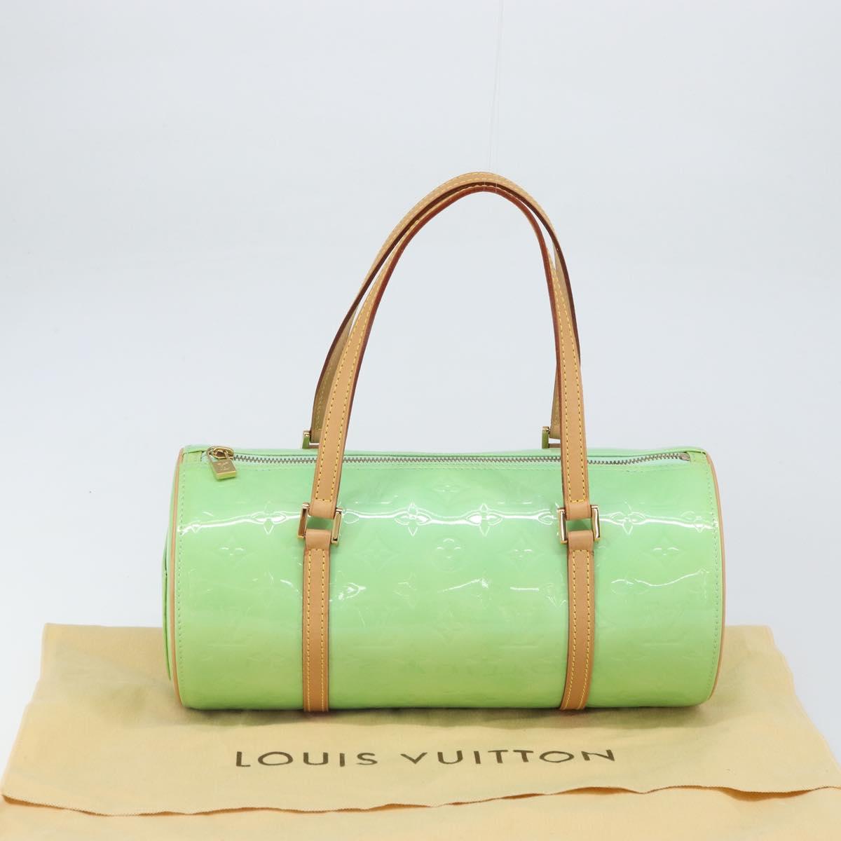 LOUIS VUITTON Monogram Vernis Bedford Hand Bag Peppermint M91309 Auth am10301V