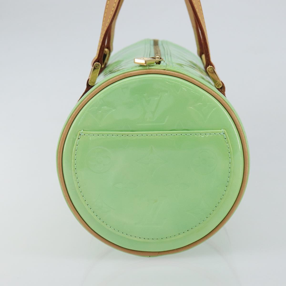 LOUIS VUITTON Monogram Vernis Bedford Hand Bag Peppermint M91309 Auth am10301V