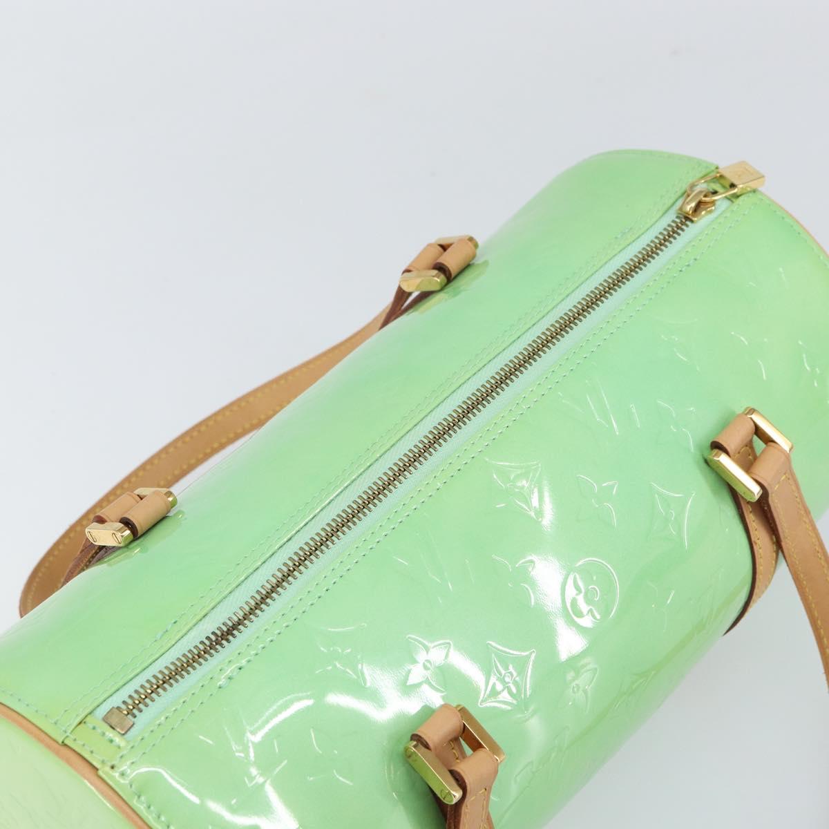 LOUIS VUITTON Monogram Vernis Bedford Hand Bag Peppermint M91309 Auth am10301V