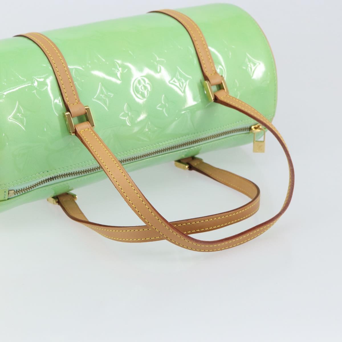 LOUIS VUITTON Monogram Vernis Bedford Hand Bag Peppermint M91309 Auth am10301V
