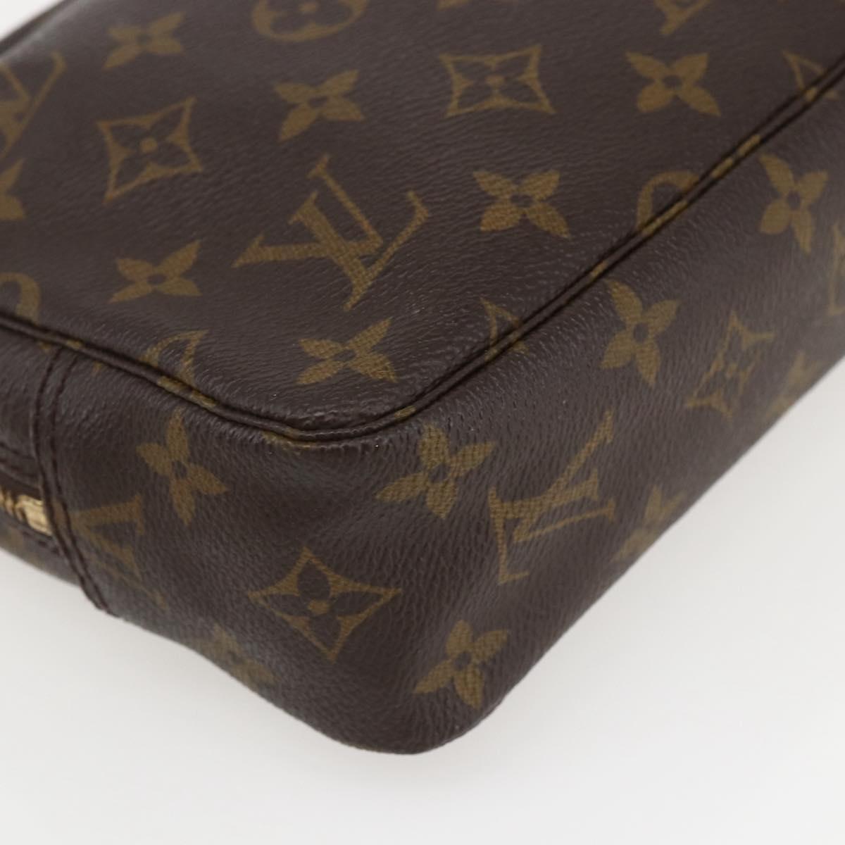 LOUIS VUITTON Monogram Trousse Toilette 23 Clutch Bag M47524 LV Auth am10349