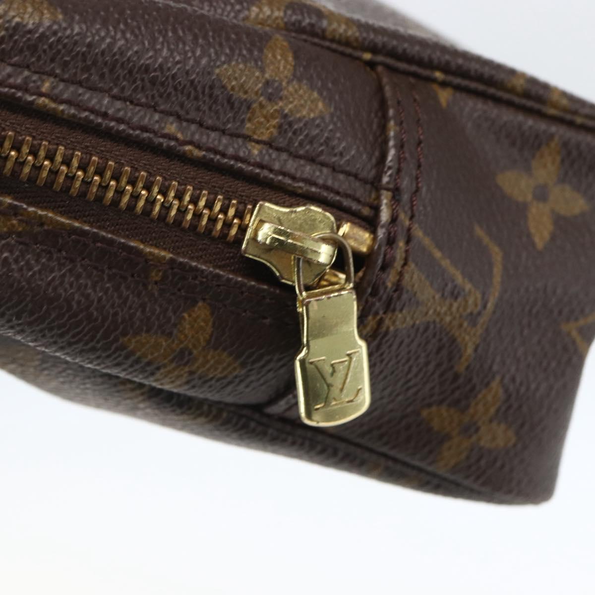 LOUIS VUITTON Monogram Trousse Toilette 23 Clutch Bag M47524 LV Auth am10349