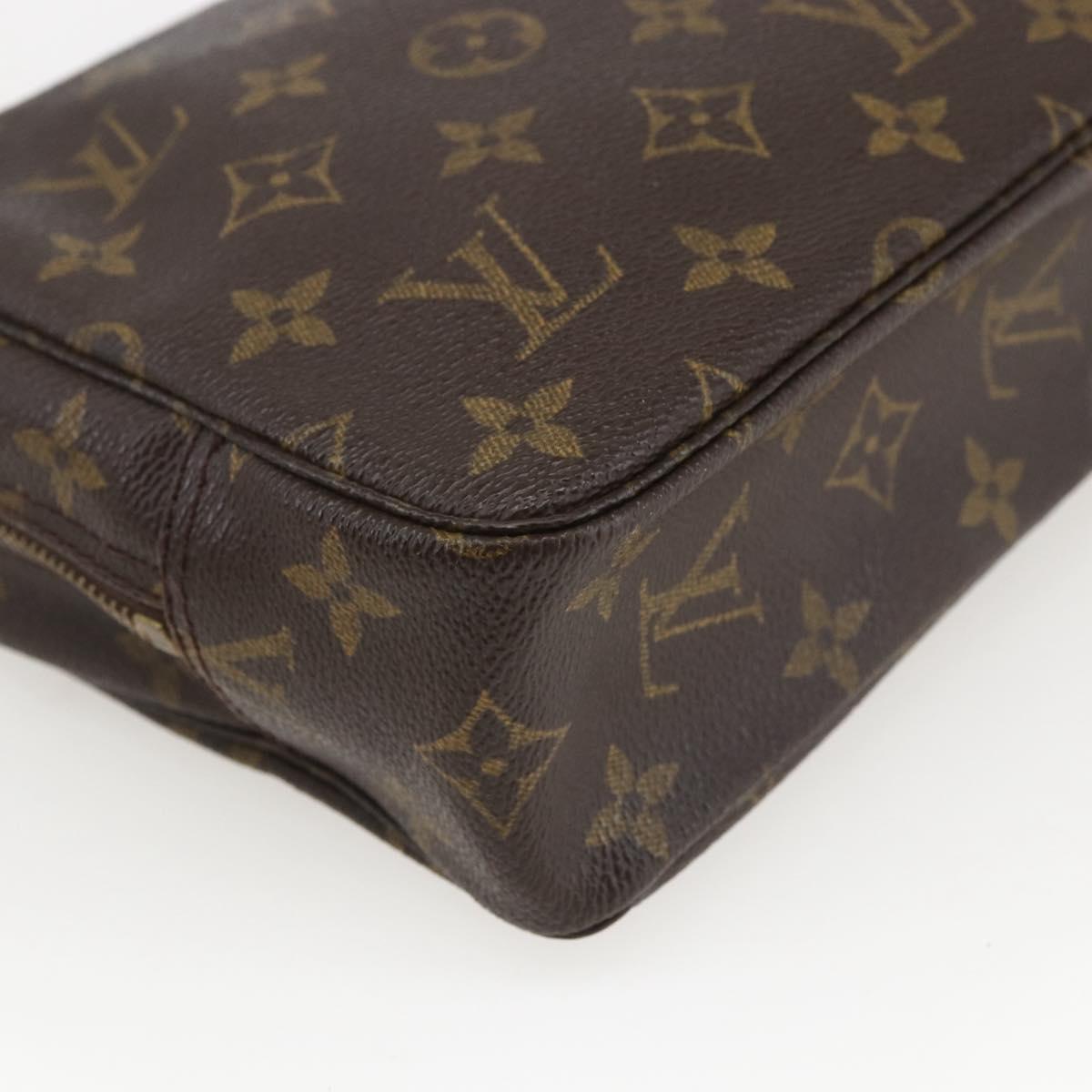 LOUIS VUITTON Monogram Trousse Toilette 23 Clutch Bag M47524 LV Auth am10355