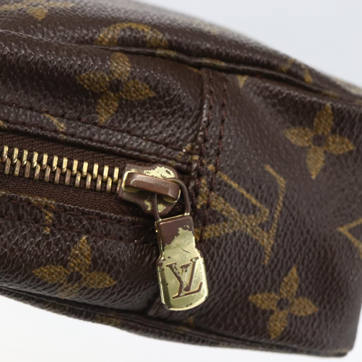 LOUIS VUITTON Monogram Trousse Toilette 23 Clutch Bag M47524 LV Auth am10355