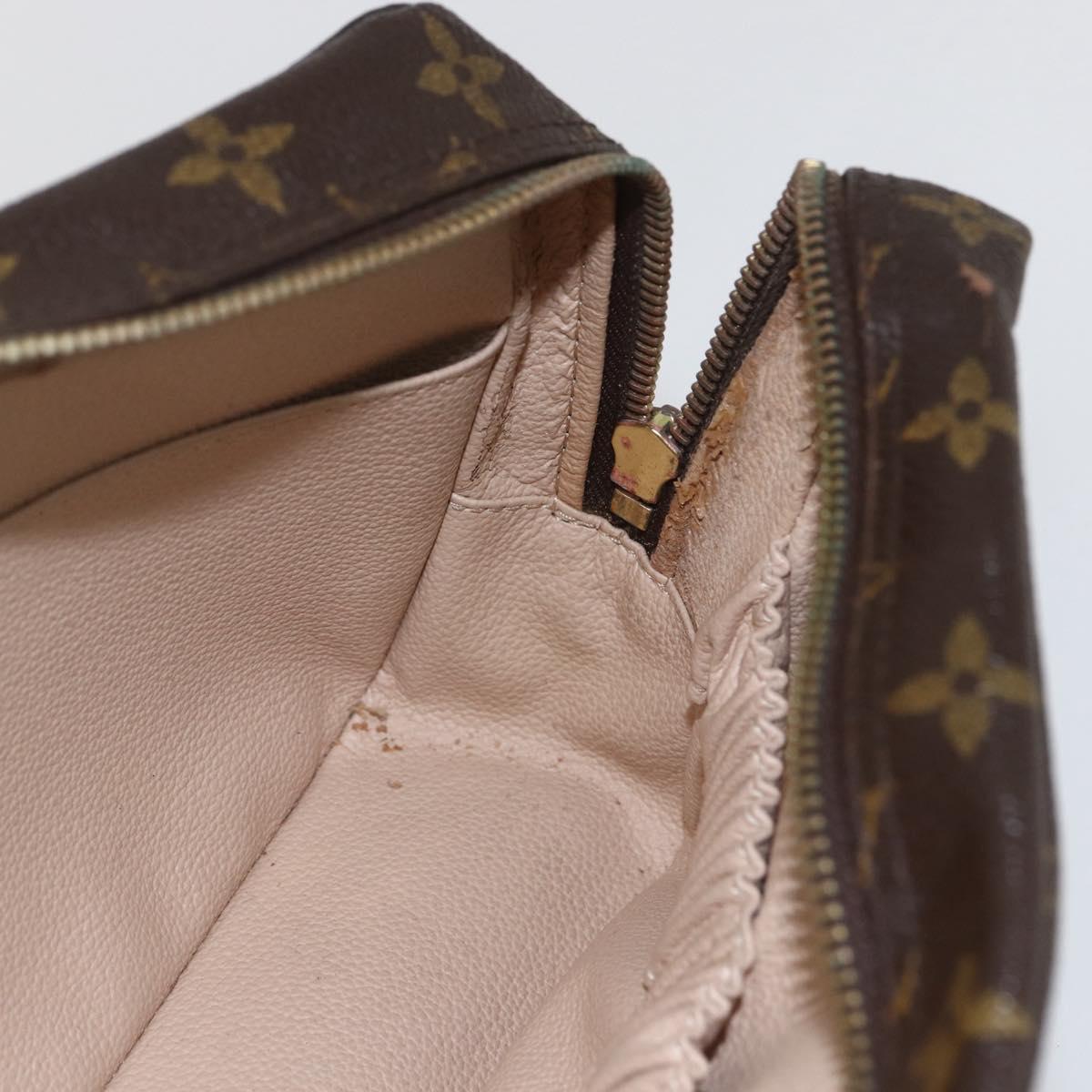 LOUIS VUITTON Monogram Trousse Toilette 23 Clutch Bag M47524 LV Auth am10355