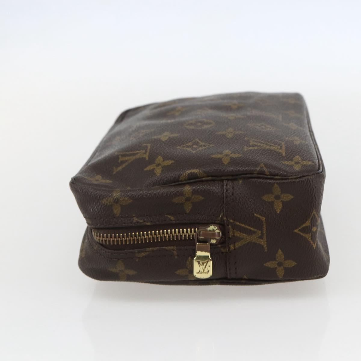 LOUIS VUITTON Monogram Trousse Toilette 23 Clutch Bag M47524 LV Auth am10355