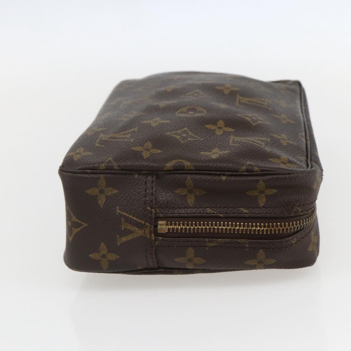 LOUIS VUITTON Monogram Trousse Toilette 23 Clutch Bag M47524 LV Auth am10355