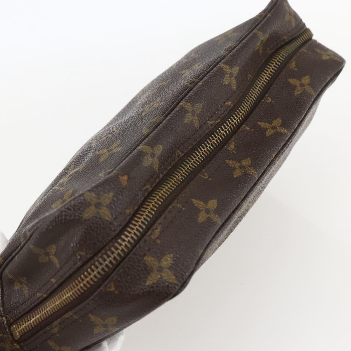 LOUIS VUITTON Monogram Trousse Toilette 23 Clutch Bag M47524 LV Auth am10355