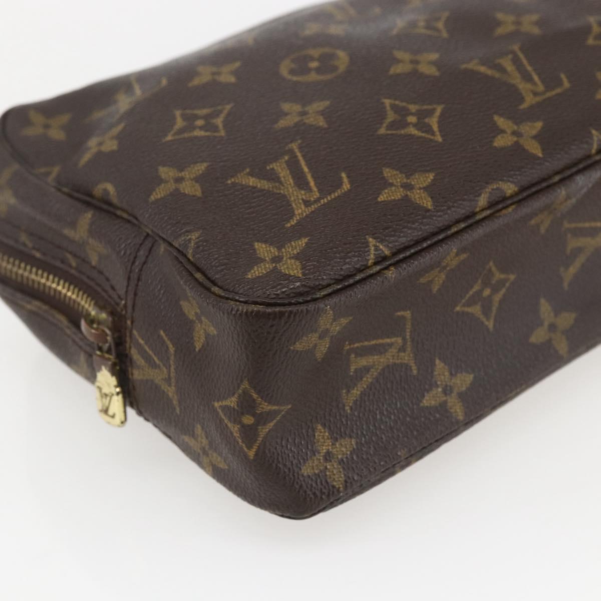 LOUIS VUITTON Monogram Trousse Toilette 23 Clutch Bag M47524 LV Auth am10355