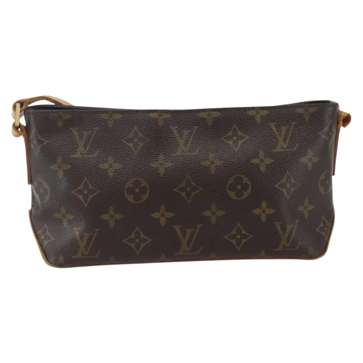 LOUIS VUITTON Monogram Trotteur Shoulder Bag M51240 LV Auth am10357
