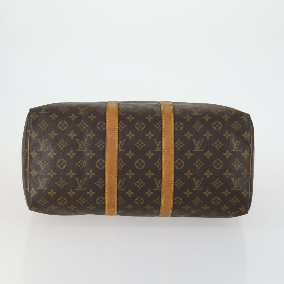 LOUIS VUITTON Monogram Keepall 45 Boston Bag M41428 LV Auth am10368