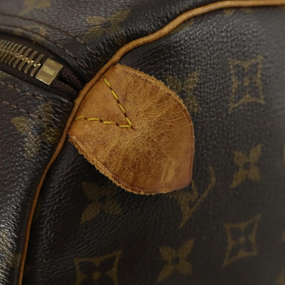 LOUIS VUITTON Monogram Keepall 60 Boston Bag M41422 LV Auth am10371