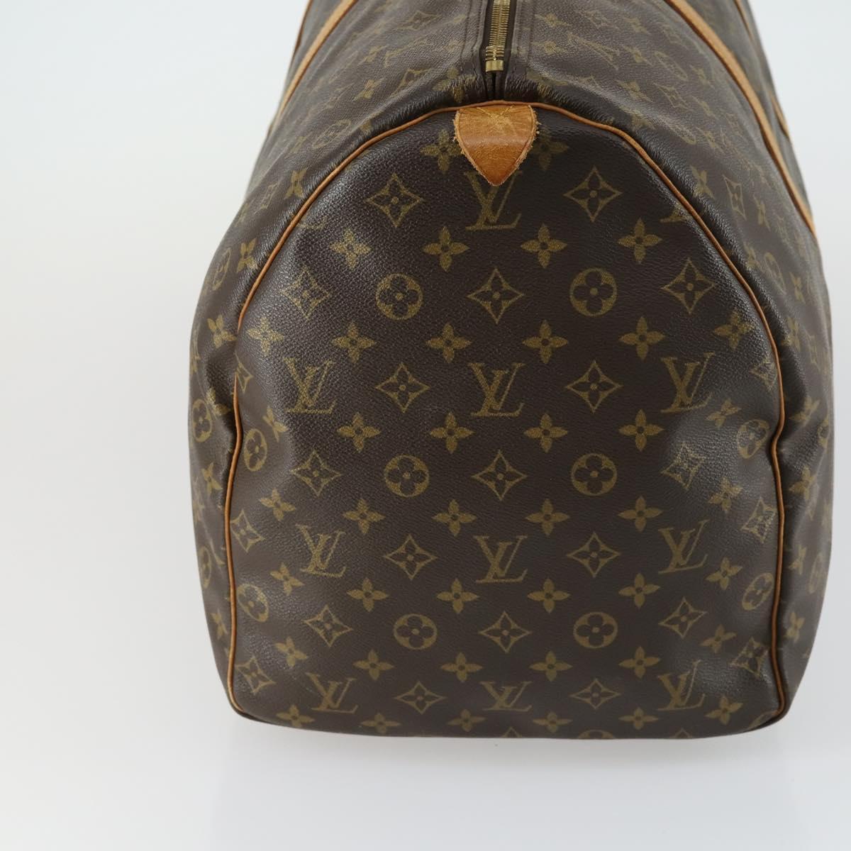LOUIS VUITTON Monogram Keepall 60 Boston Bag M41422 LV Auth am10371